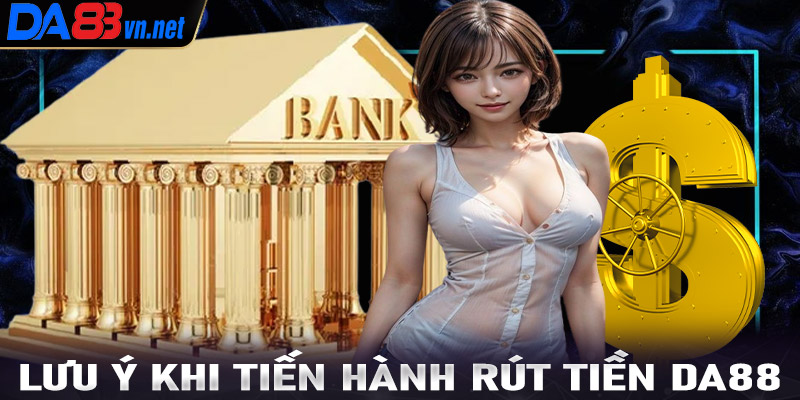 Vấn đề cần phải lưu ý trong quá trình rút tiền Da88 về tài khoản cá nhân